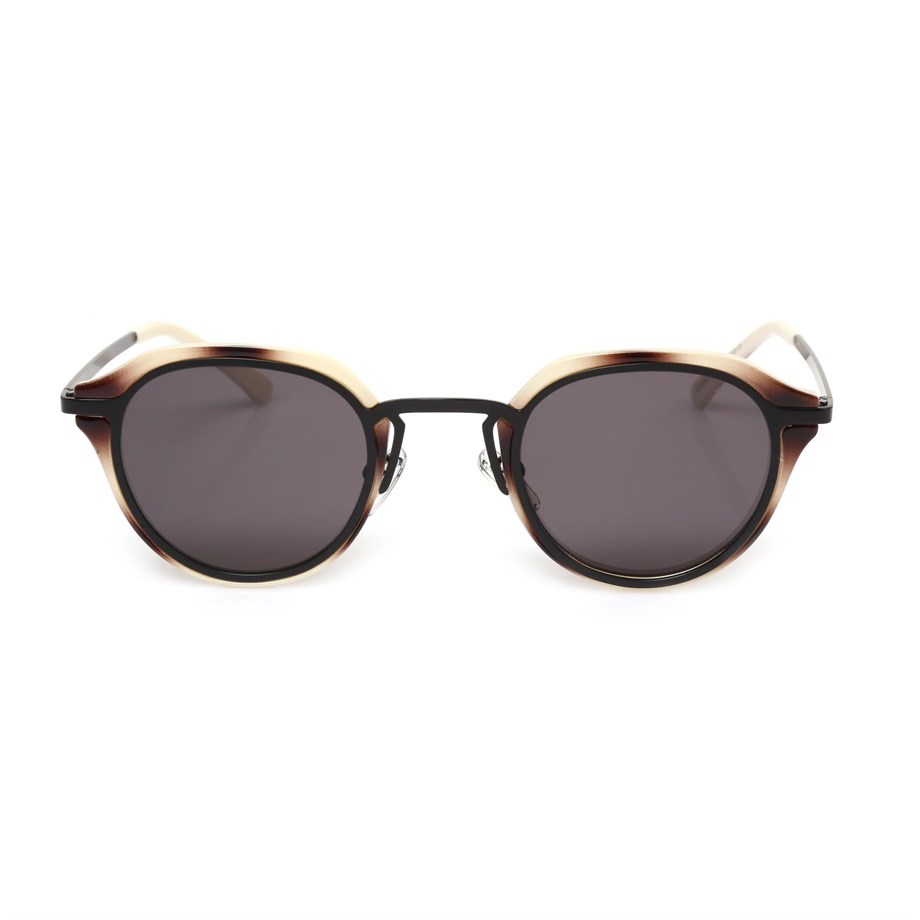 Oval Leopar Kemik Çerçeve Unisex Güneş Gözlüğü AE20495120143C64