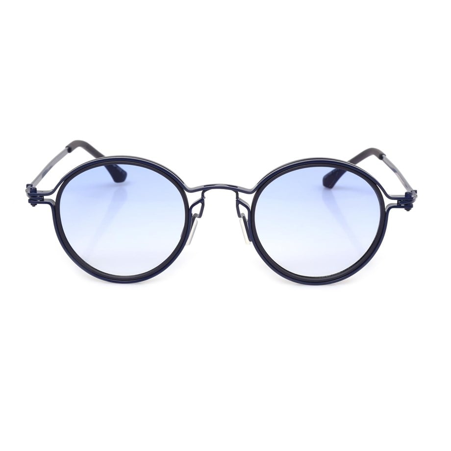 Yuvarlak Mavi Çerçeceli Unisex Güneş Gözlüğü AE2109C13