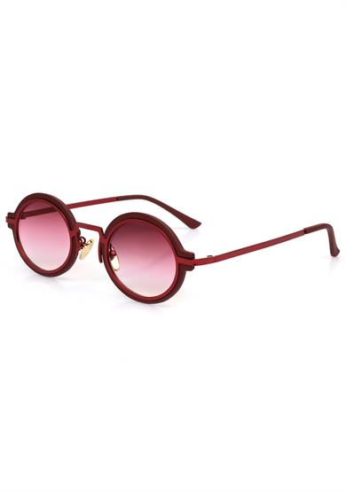 Angel Eyes Bordo Camlı Bordo Çerçeveli Kadın Güneş Gözlüğü AE2207C5