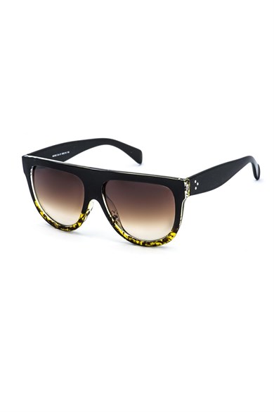 Angel Eyes Oval Leopar Kadın Güneş Gözlüğü AE002C1B1001