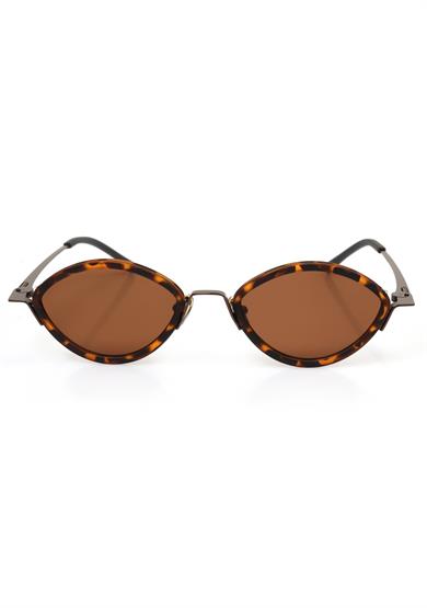 Angel Eyes Kahverengi Camlı Leopar Çerçeveli Kadın Güneş Gözlüğü AE2210C2