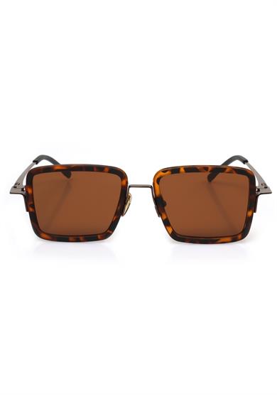 Angel Eyes Kahverengi Camlı Leopar Çerçeveli Kadın Güneş Gözlüğü AE2209C2-2
