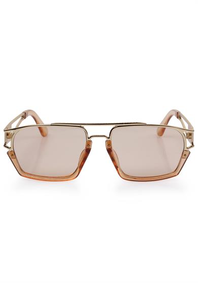 Angel Eyes Nude Camlı Bej Çerçeveli Unisex Güneş Gözlüğü AE0918C6