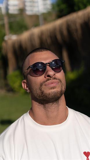 Angel Eyes Oval Siyah Unisex Güneş Gözlüğü AE014C1