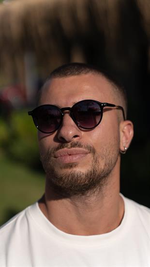 Angel Eyes Oval Siyah Unisex Güneş Gözlüğü AE014C1