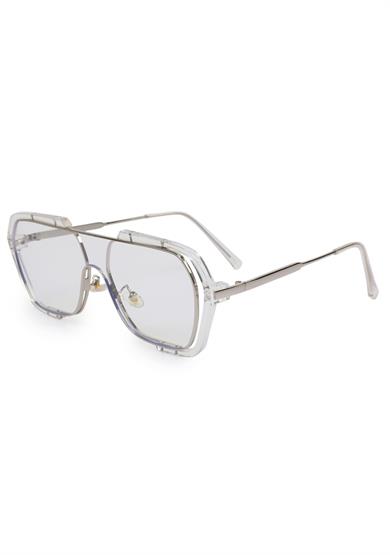 Angel Eyes Şeffaf Camlı Şeffaf Çerçeveli Unisex Mavi Işık Koruyucu Gözlüğü AE31464C4BBX