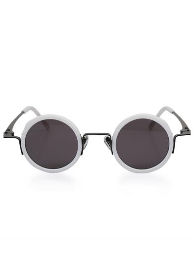 Angel Eyes Siyah Camlı Beyaz Çerçeveli Unisex Güneş Gözlüğü AE2208C8