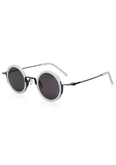 Angel Eyes Siyah Camlı Beyaz Çerçeveli Unisex Güneş Gözlüğü AE2208C8