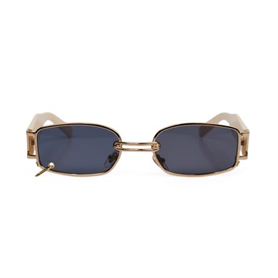 Angel Eyes Dikdörtgen Krem Unisex Güneş Gözlüğü YW8032B-C