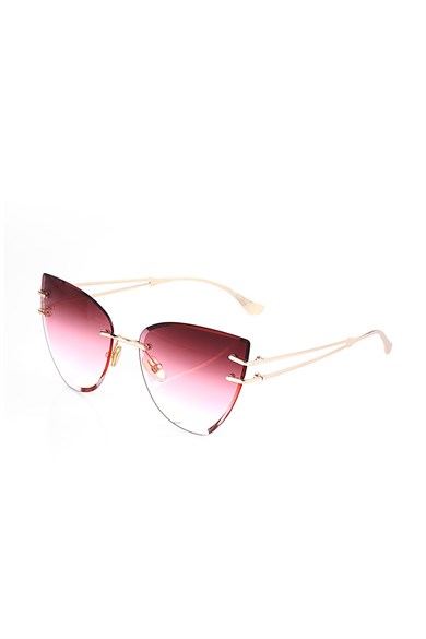 Angel Eyes Cat Eye Pembe Kadın Güneş Gözlüğü AE1853C5B4214
