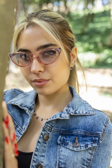 Angel Eyes Cat Eye Mavi Kadın Güneş Gözlüğü AE2018C7B4533