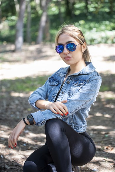 Angel Eyes Damla Mavi Kadın Güneş Gözlüğü W066COL1