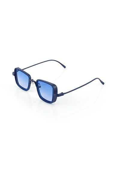 Angel Eyes Mavi Dikdörtgen Unisex Güneş Gözlüğü YW-2023C