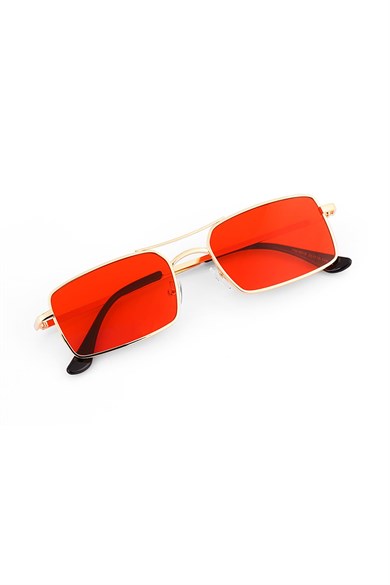 Angel Eyes Mavi Dikdörtgen Unisex Güneş Gözlüğü YW-0016E