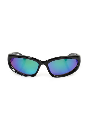 Angel Eyes Rüzgar Korumalı Siyah Aynalı Unisex Güneş Gözlüğü AE9999C7