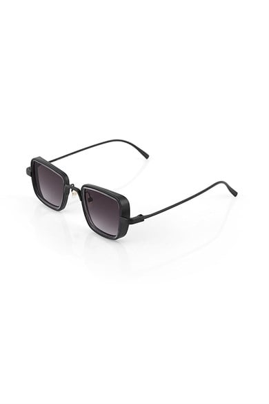 Angel Eyes Siyah Dikdörtgen Unisex Güneş Gözlüğü YW-2023A