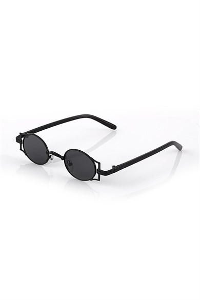 Angel Eyes Siyah Oval Kadın Güneş Gözlüğü YW-565C