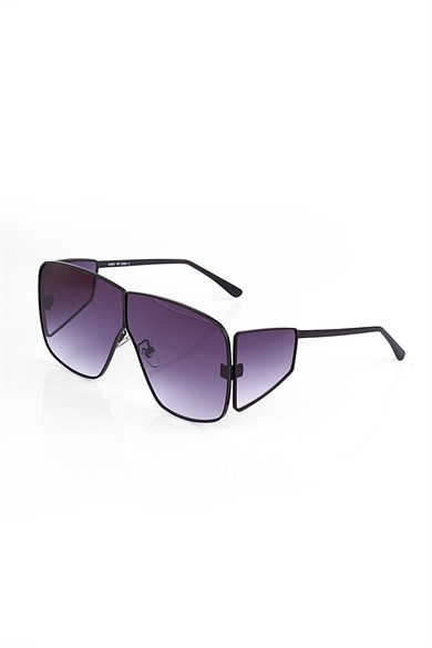 Angel Eyes Dikdörtgen Siyah Unisex Güneş Gözlüğü AE2004C1B4446