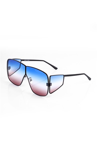 Angel Eyes Dikdörtgen Mavi Unisex Güneş Gözlüğü AE2004C5B4450