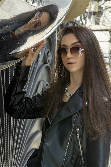 Angel Eyes Damla Kahverengi Unisex Güneş Gözlüğü AE3584NYC4B4650