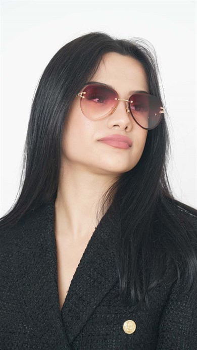 Angel Eyes Damla Bordo Kadın Güneş Gözlüğü AE1751NC5B4699