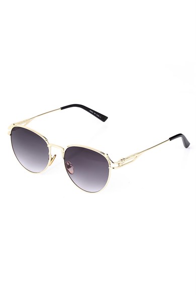 Angel Eyes Oval Siyah Unisex Güneş Gözlüğü AE2039C2B4782