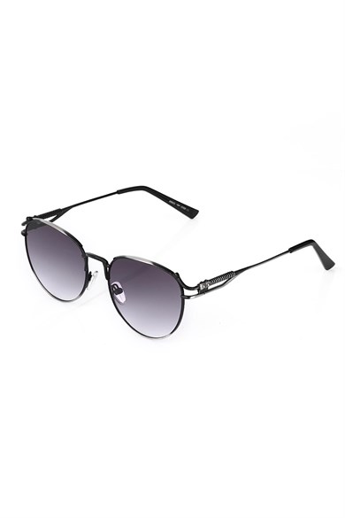 Angel Eyes Oval Siyah Unisex Güneş Gözlüğü AE2039C4B4784