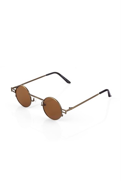 Angel Eyes Yuvarlak Kahverengi Unisex Güneş Gözlüğü YW-9030H