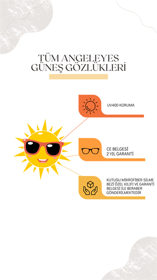 Geometrik Lacivert Kemik Çerçeve Degrade Cam Kadın Güneş Gözlüğü LLT01