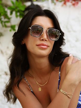 Gold Kare Unisex Güneş Gözlüğü AE2008C9