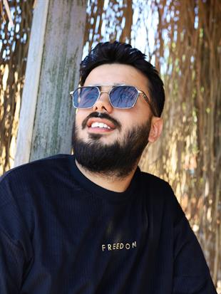 Gri Çerçeve Gri Cam Unisex Güneş Gözlüğü 