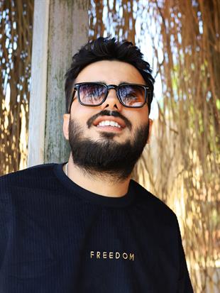 Kare Tasarım Siyah Çerçeve Degrade Cam Unisex Güneş Gözlüğü