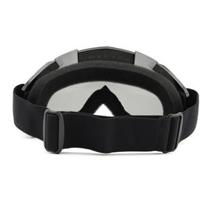Kayak Gözlüğü Antifog Ventilli Uv Korumalı Güneş Kar Gözlük Siyah-Siyah Snowboard Glasses Sporu