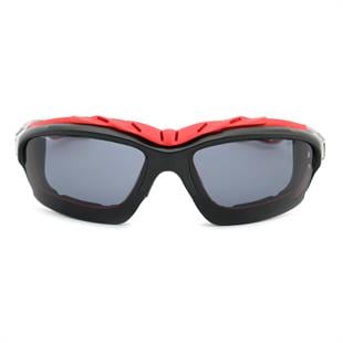 Kayak Gözlüğü Antifog Ventilli Uv Korumalı Güneş Kar Gözlük Kırmızı Siyah Snowboard Sporu