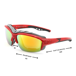 Kayak Gözlüğü Antifog Ventilli Uv Korumalı Güneş Kar Gözlük Kırmızı Turuncu Aynalı Snowboard Sporu
