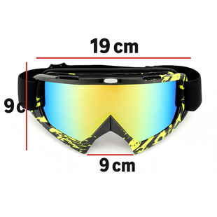 Kayak Gözlüğü Antifog Ventilli Uv Korumalı Güneş Kar Gözlük Aynalı Gökkuşağı Snowboard Glasses Sporu
