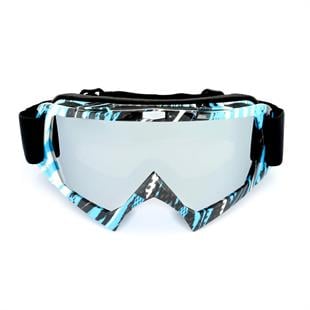 Kayak Gözlüğü Antifog Ventilli Uv Korumalı Güneş Kar Gözlük Aynalı Gümüş Snowboard Glasses Sporu