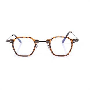 Mavi Işık Korumalı Gözlük Minimal Tasarım Leopar Çerçeve Blue Block Cam