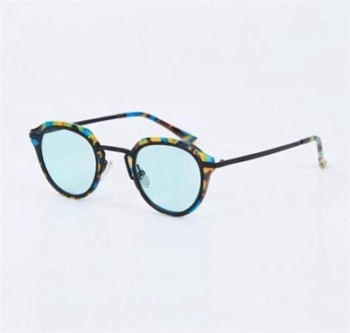 Oval Kamuflaj Desenli Kemik Çerçeve Unisex Güneş Gözlüğü AE20495120143C71