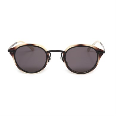 Oval Leopar Kemik Çerçeve Unisex Güneş Gözlüğü AE20495120143C64