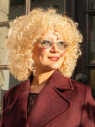 Oval Tasarım Şeffaf Çerçeve Yeşil Cam Small Güneş Gözlüğü