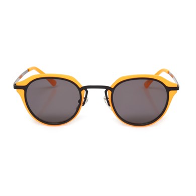 Oval Turuncu Kemik Çerçeve Unisex Güneş Gözlüğü AE20495120143C67