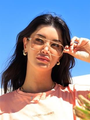 Rose Çerçeve Pembe Cam Kadın Güneş Gözlüğü Ae0039c5c