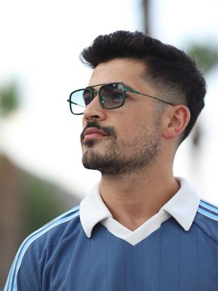Yeşil Dikdörtgen Unisex Model Güneş Gözlüğü AE2032C9