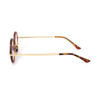 Yuvarlak Mor Çerçeceli Unisex Güneş Gözlüğü AE2104C7 AE2104C7