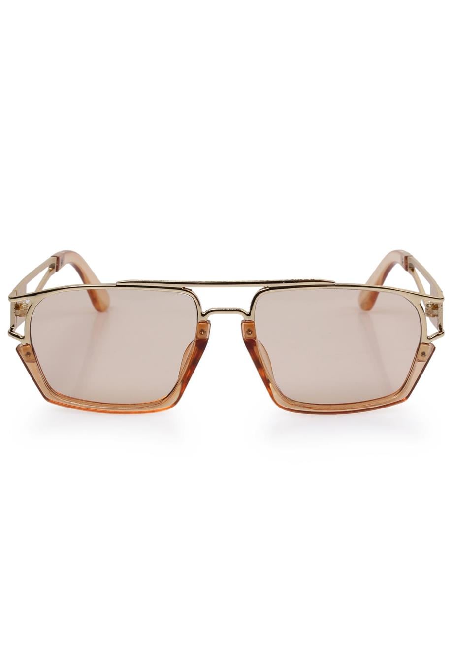 Angel Eyes Nude Camlı Bej Çerçeveli Unisex Güneş Gözlüğü AE0918C6