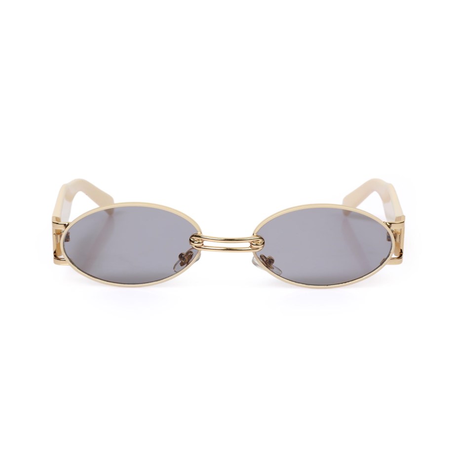 Angel Eyes Oval Krem Unisex Güneş Gözlüğü