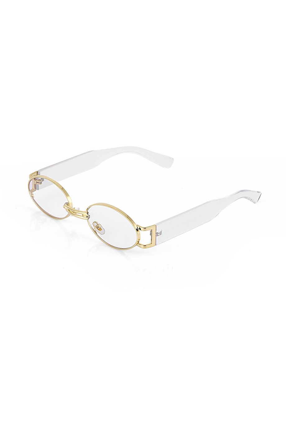 Angel Eyes Oval Şeffaf Unisex Güneş Gözlüğü