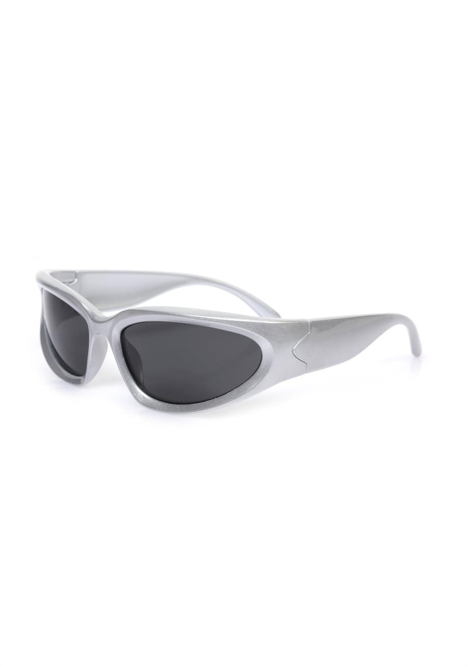 Angel Eyes Rüzgar Korumalı Gri Unisex Güneş Gözlüğü AE9999C4