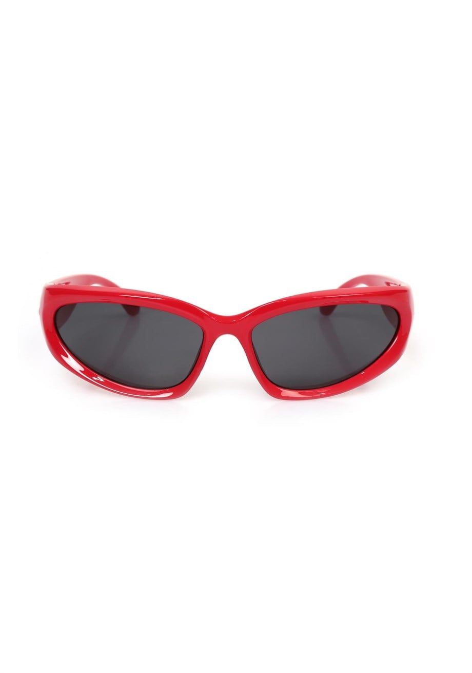 Angel Eyes Rüzgar Korumalı Kırmızı Unisex Güneş Gözlüğü AE9999C2